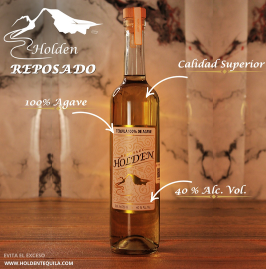 Tequila Reposado 100% Agave - Caja de 12 botellas