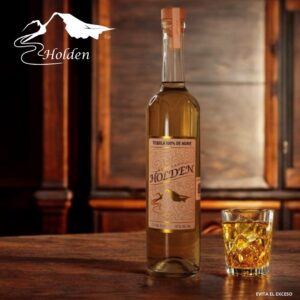 Tequila Holden Reposado 100% Agave 750 ml caja con 12 pzs.