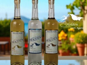 Caja Holden Tequila Blanco Reposado y Añejo 100% Agave